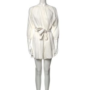 Apiece Apart White Cotton Romper sz 6